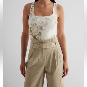 NWT EXPRESS Body Contour Floral Body Suit